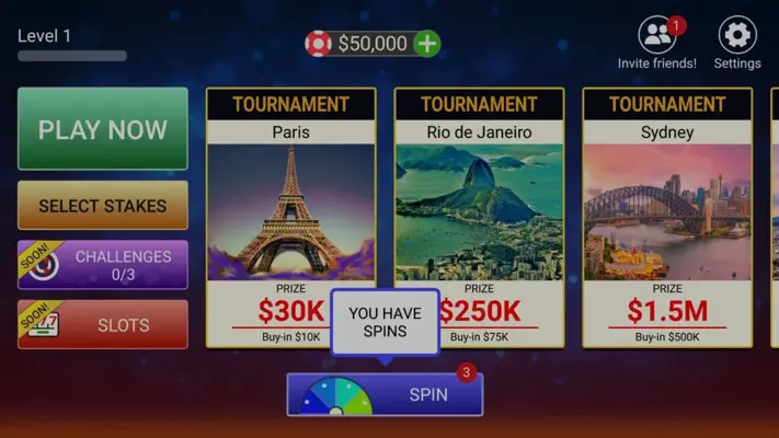 Poker Offline - Free Texas Holdem Poker Games android App screenshot 0